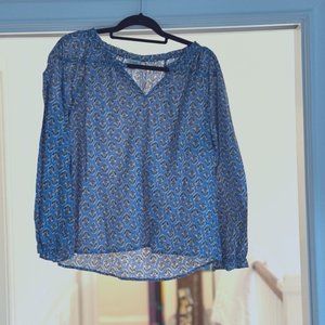 J Crew Flower Top